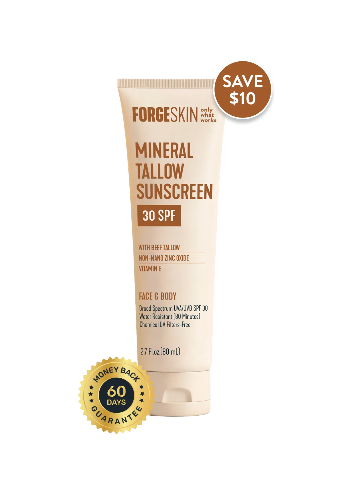 Forge 30 SPF Mineral Tallow Sunscreen