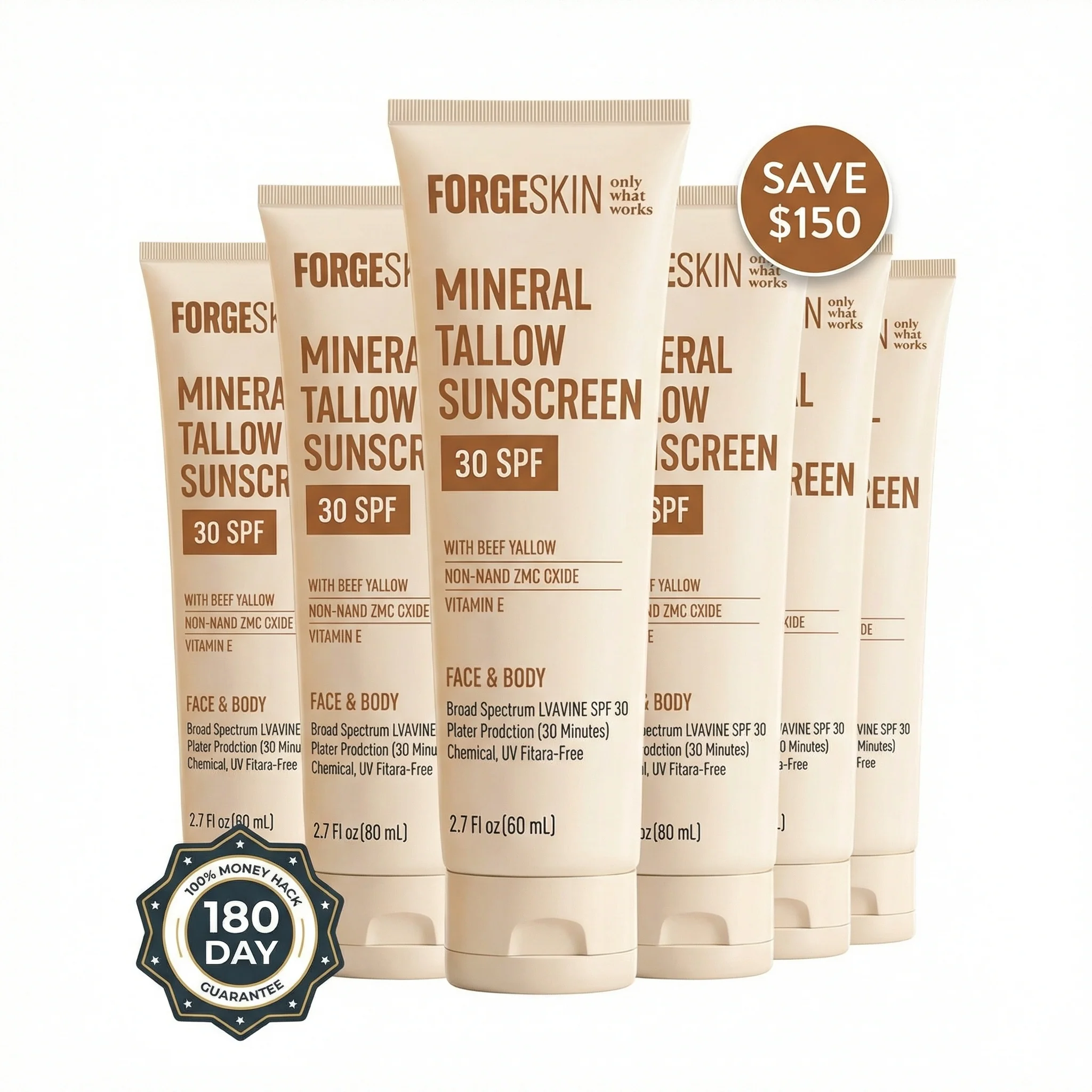Forge 30 SPF Mineral Tallow Sunscreen - Image 3