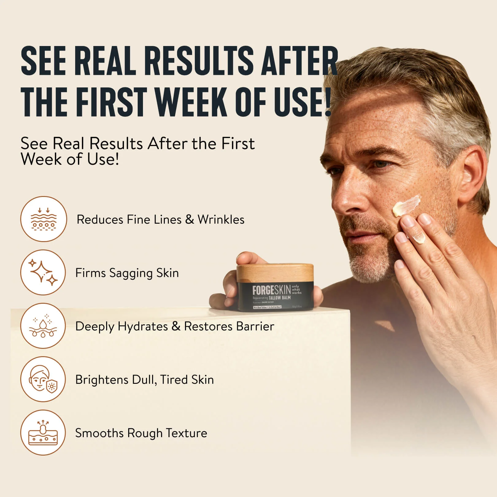 Forge Wrinkle Defense Tallow balm - Image 3